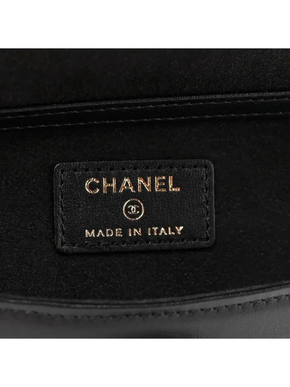 Chanel Caviar Quilted Chain Glasses #321493C16B